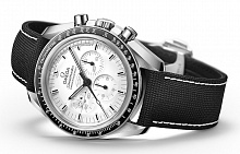 Speedmaster Moonwatch Silver Snoopy Anniversary Edition Men's Watch 